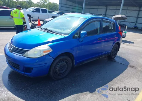 2007 Nissan Versa 1.8S z USA, uszkodzony, nr VIN 3N1BC13E47L439909